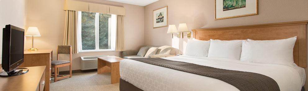 Days Inn & Suites Thunder Bay Queen Guestroom